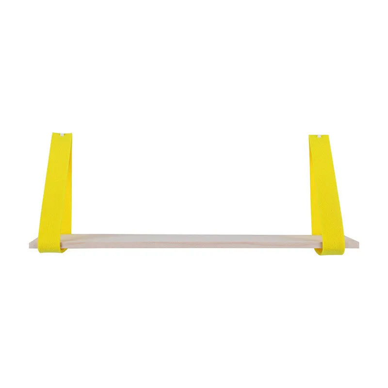 Деревянная вешалка для хранения из войлочной ткани скандинавский стиль Ins