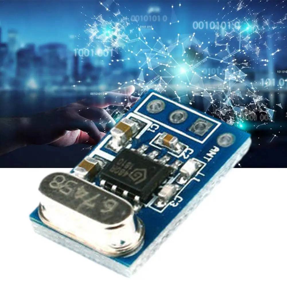 

1Pcs 433MHZ Wireless Transmitter Receiver Board Module SYN115 PCB Chip ASK/OOK SYN480R R4H9