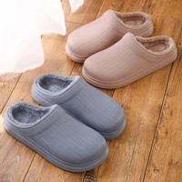 2021 womens winter plush slippers flat slippers indoor casual warm indoor womens shoes