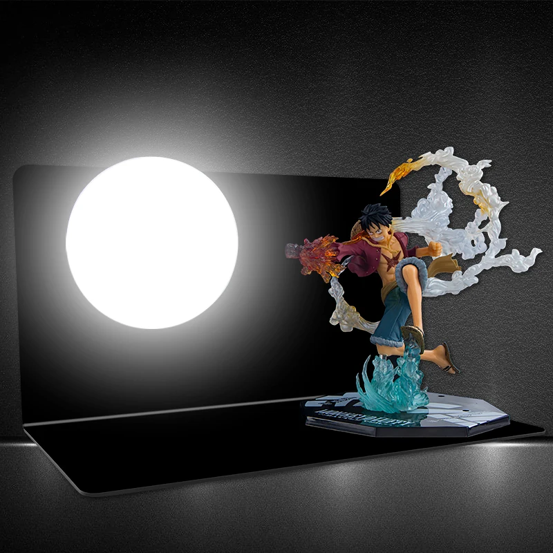 S. orange Anime ONE PIECE Monkey D. Luffy & Fire Boxing Portgas D Ace настольная лампа LED ночные светильники