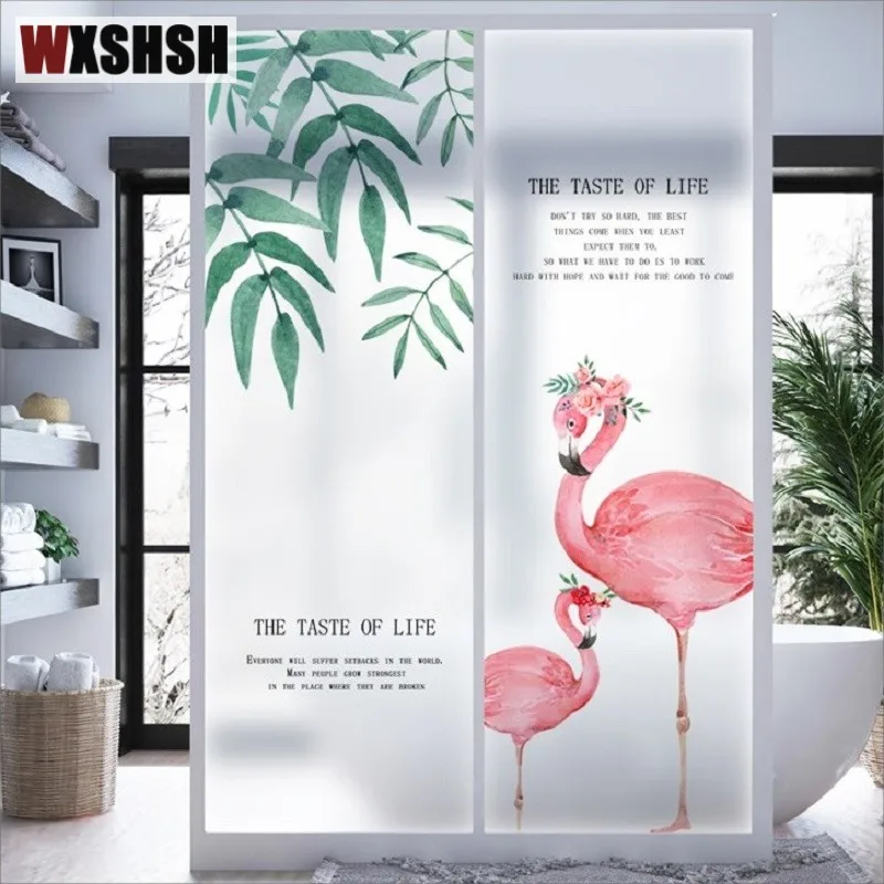 Статическая липкая стеклянная пленка размером на заказ 40 см x 100 стильное