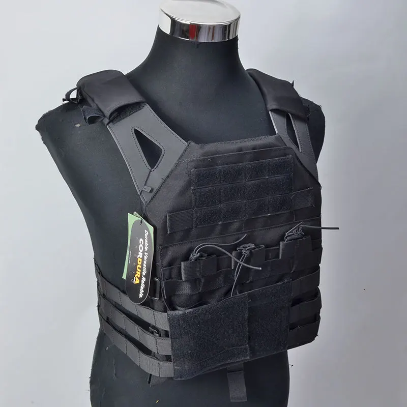 JPC тактический жилет быстрой реакции онтологический жилет 1000D Molle нагрудная установка защитная пластина Перевозчик JPC Военная Боевая Экипировка жилеты
