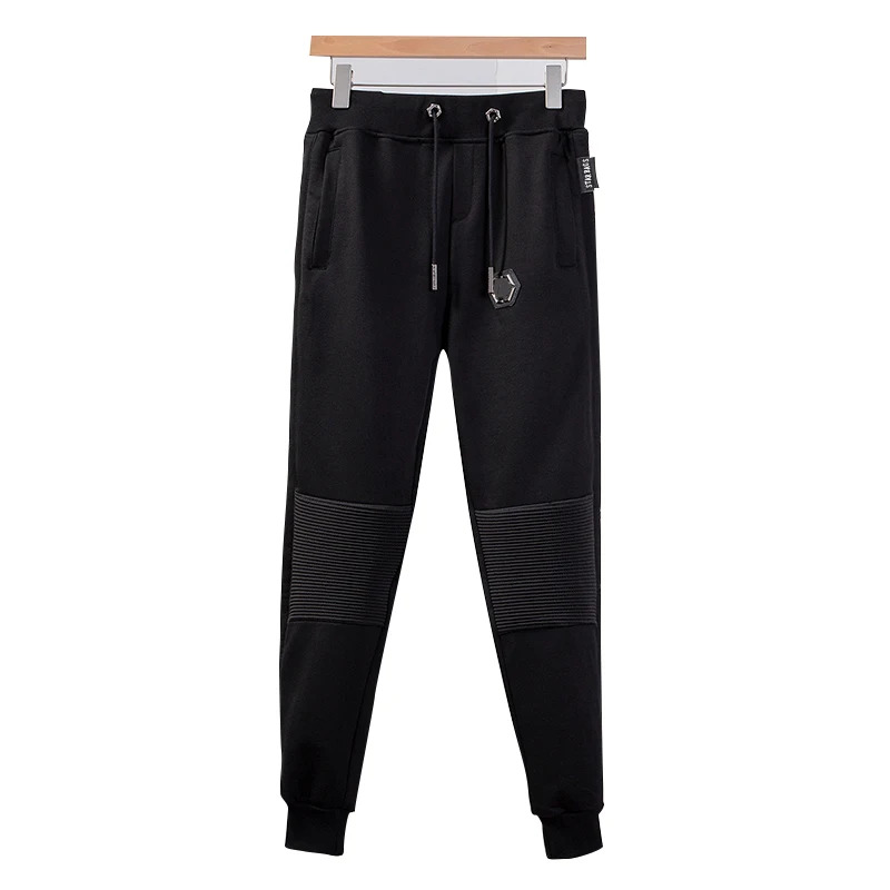 Оригинальный мужской спортивный костюм на молнии с алмазной головкой черепа из