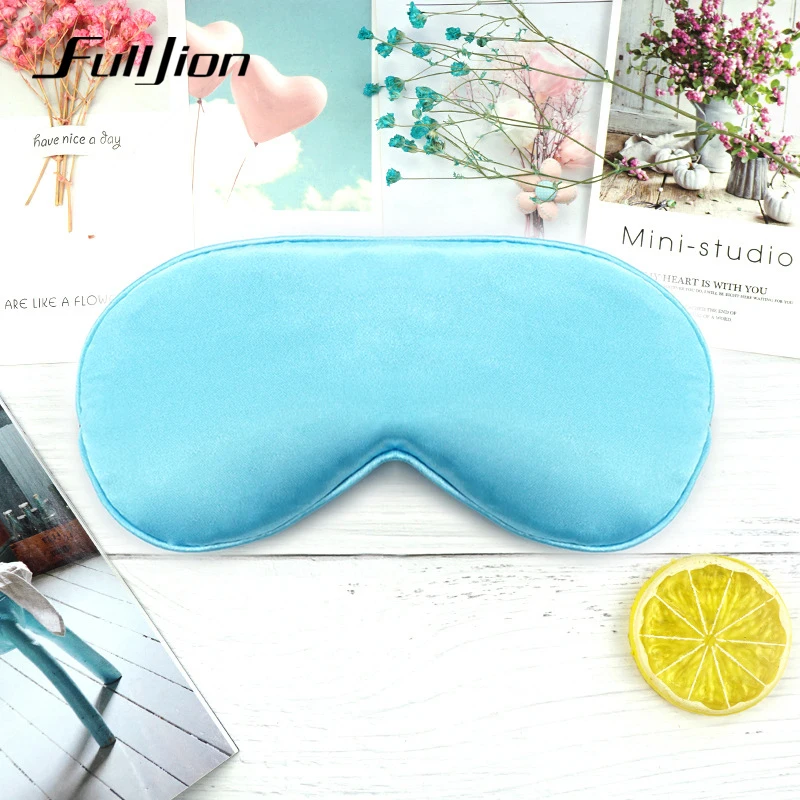 Новинка 1 шт. маска для сна натуральный шелк переносная с повязкой на глаза