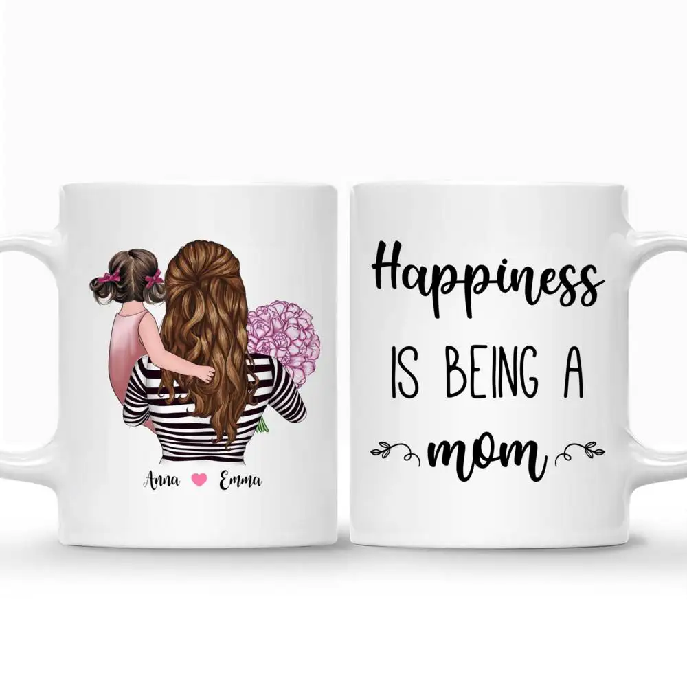 Персонализированные кружки для кофе Семья одежда мамы и дочки сына не упустите
