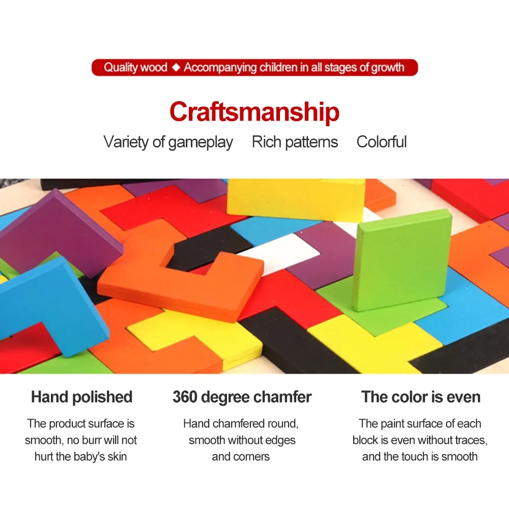 Деревянные пазлы игрушки для детей высокое качество деревянные развивающие