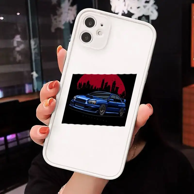 

Japan JDM Car AE86 luxury design Phone Case shell matte transparent For iphone 7 8 11 12 plus mini x xs xr pro max cover