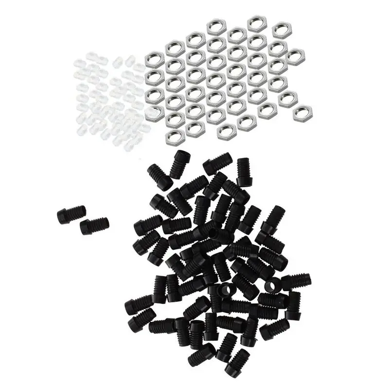 Металлическая гайка светодиодный Монтажный держатель панели w m 50 штук