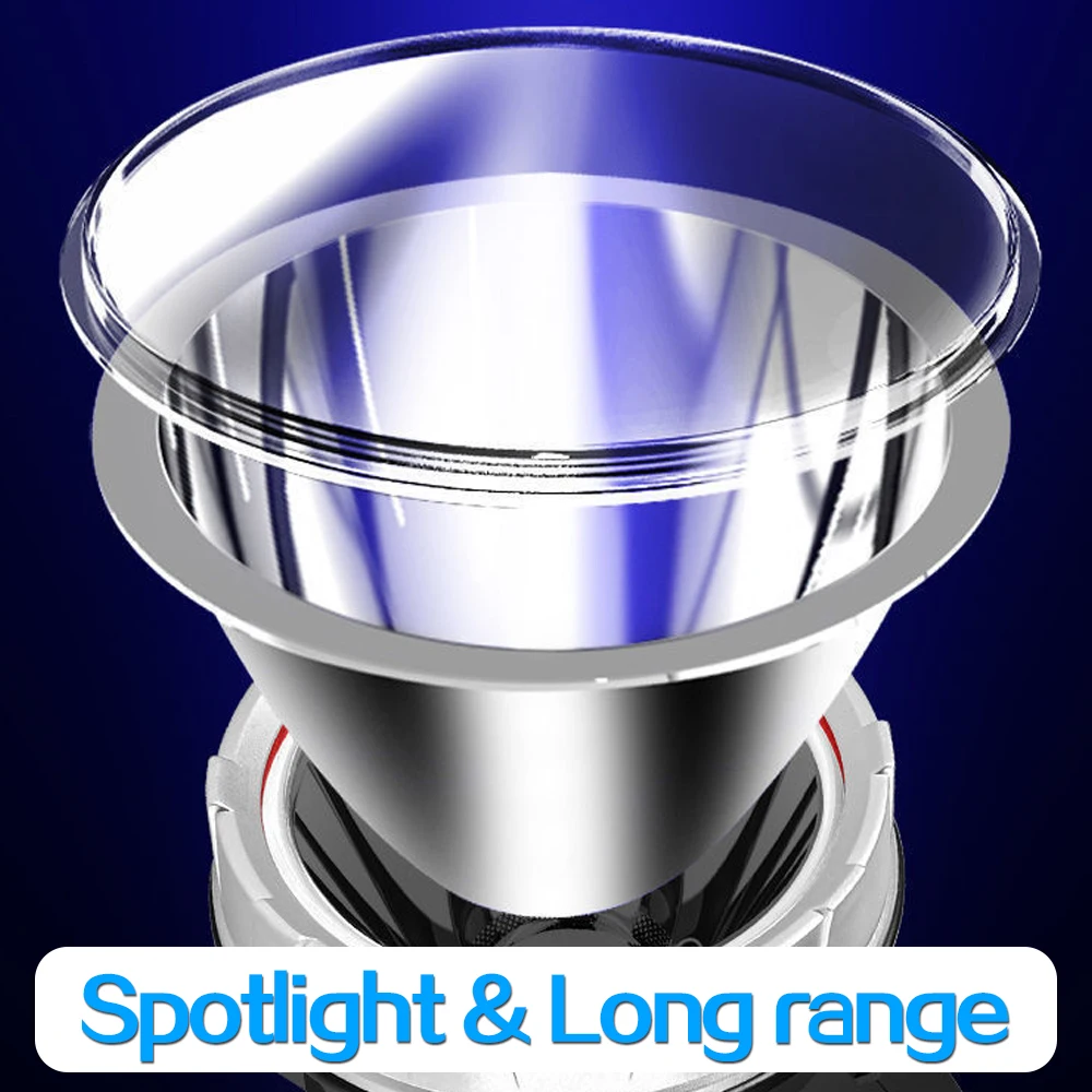 Светодиодный фонарик для кемпинга перезаряжаемый Водонепроницаемый Фонарик a