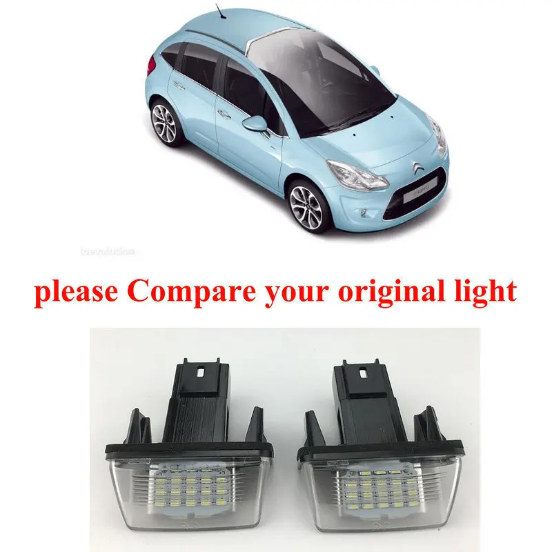 

Автомобильные аксессуары, лампа специального номерного знака для citroen c3 2002-2009, автомобильные товары, товары для автомобилей, без ошибок canbus