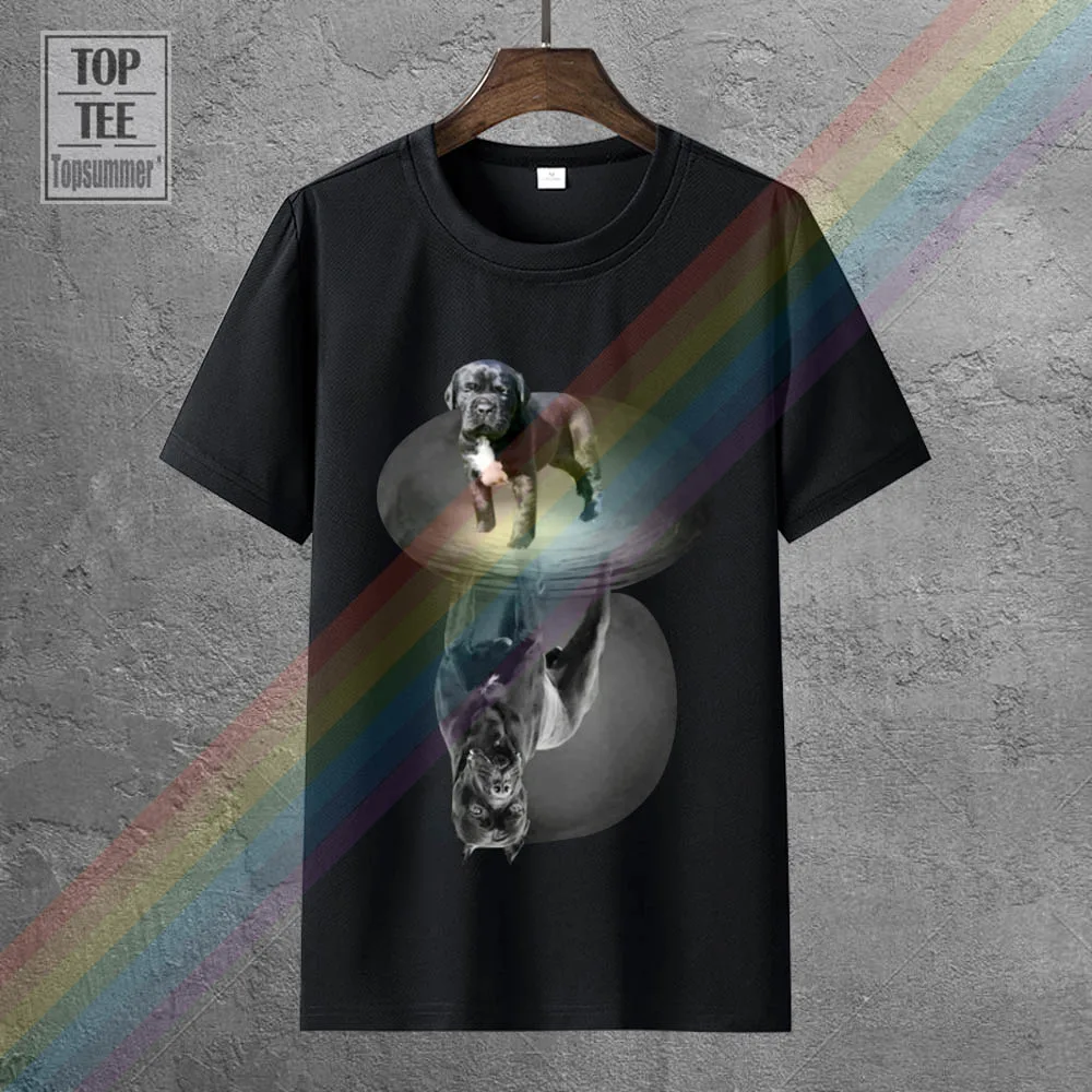

Cotton Cool Design 3D Tee Shirts Stylish Men'S Fashion Short O Neck Cane Corso T Shirts
