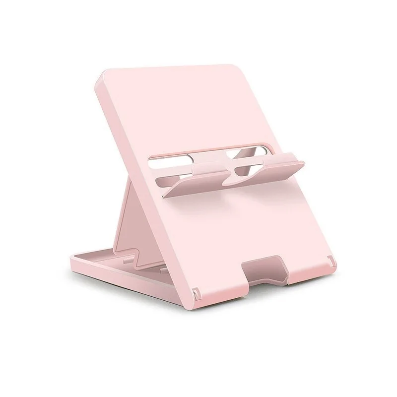 

Portable Travel Accessories For Pad Phone Switch Lite Holder For nintendo switch conosle stand Mini Bracket Pink Blue Adjustable