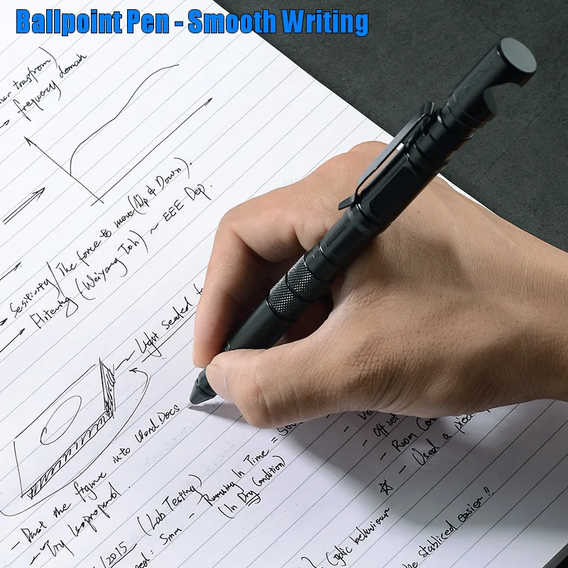 10 in 1 tactical pen multi function military defense emergency screwdriver set phone stand glass breaker waterproof storage case free global shipping