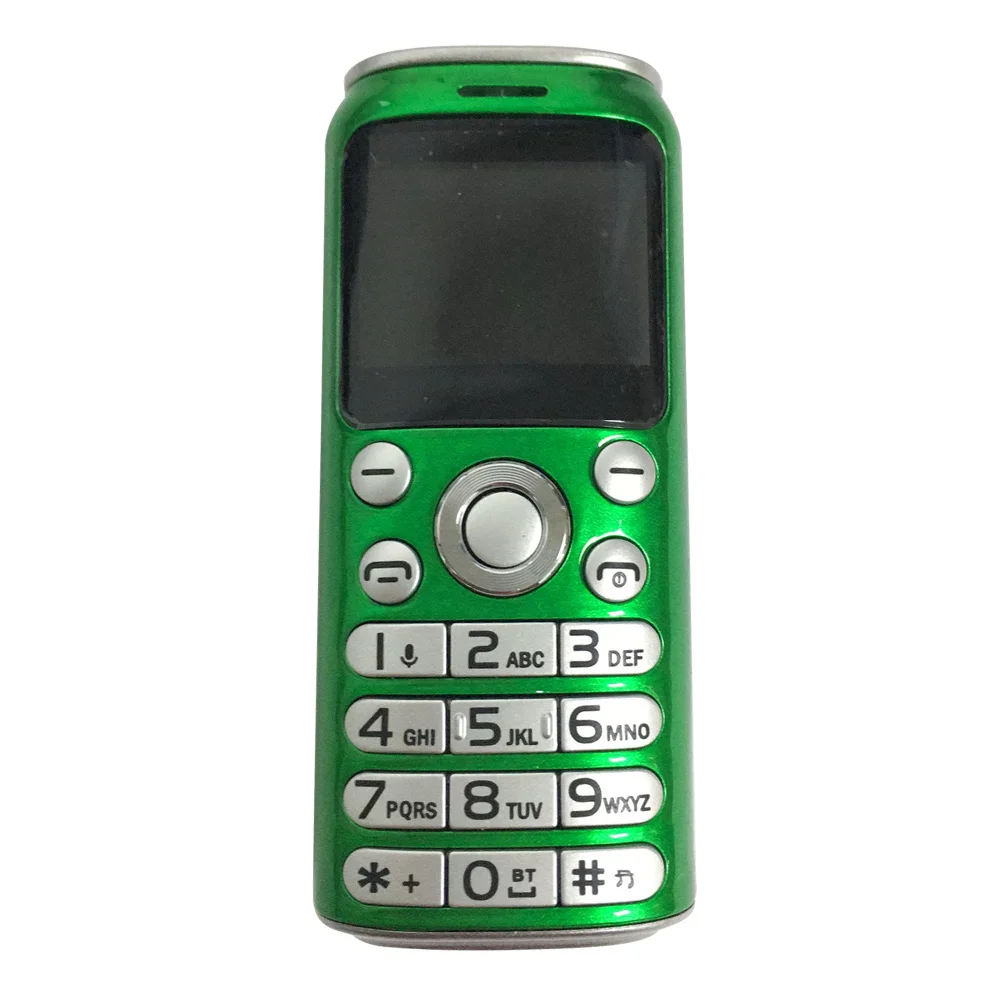 Милый карманный мини мобильный телефон SATREND K8 X8 1,0 дюймов cola форма телефон MP3 Bluetooth номеронабор запись звонков маленький мобильный телефон