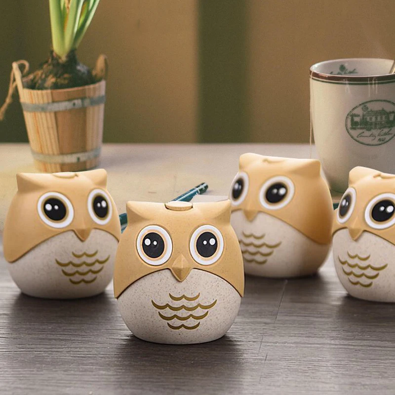 Декоративная коробка для приправ с изображением совы | Дом и сад