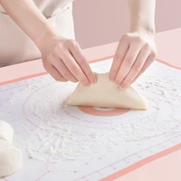 thickened silicone kneading pad dough rolling mat silicone pastry rolling sheet anti slip pastry dough pad kitchen accessory