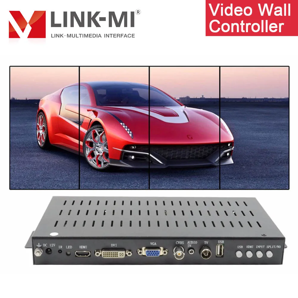 LINK MI вертикальный контроллером видеодисплея для 2/3/4 ТВ s отображает портрет 1x4 1x3