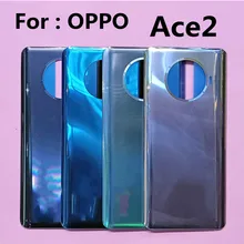 Battery Back Cover For OPPO Reno Ace2 Battery Cover Rear Housing Door Glass Case No lens For OPPO ACE 2 Replacement Parts