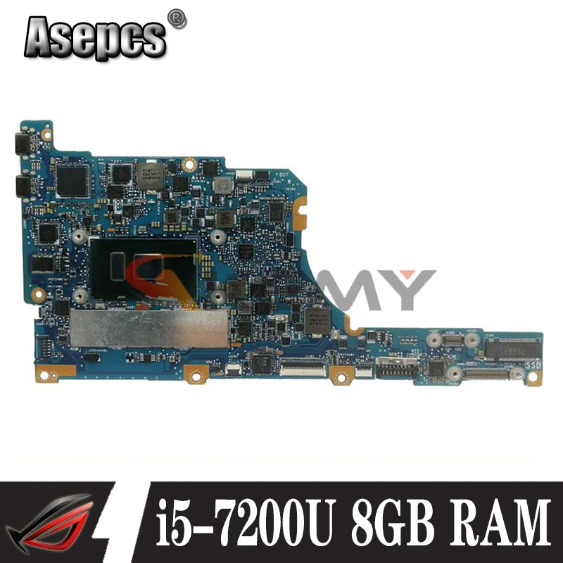 

Б/у материнская плата UX490UA б/у 8 ГБ для ASUS UX490U UX490UA ux490l l б/у Бесплатная доставка
