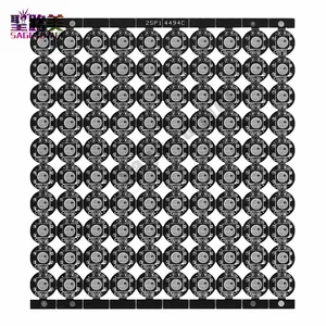 Светодиод ws2812b, 5 в постоянного тока, с индивидуальной адресацией, полноцветный RGB-светодиод ws2812b с радиатором (10 мм х 3 мм), белыйчерный, 4-контактная плата