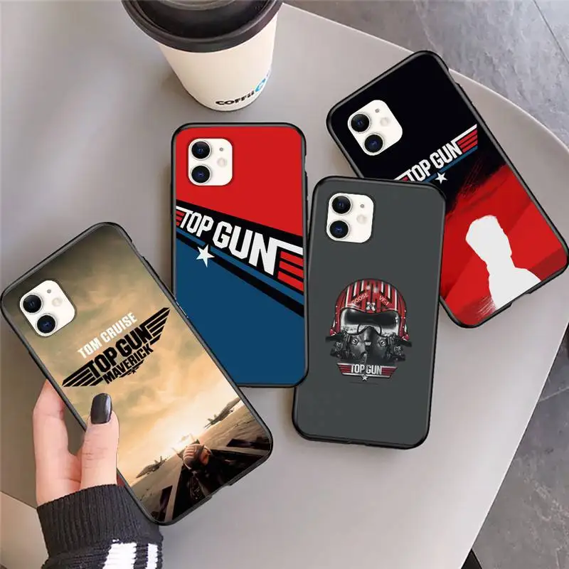 

Top Gun Maverick Tom Cruise Phone Case For iphone 13 12 11Pro Max 11 XR XS Max X 8 7 6 5 se 2020 Fundas Cover Shell