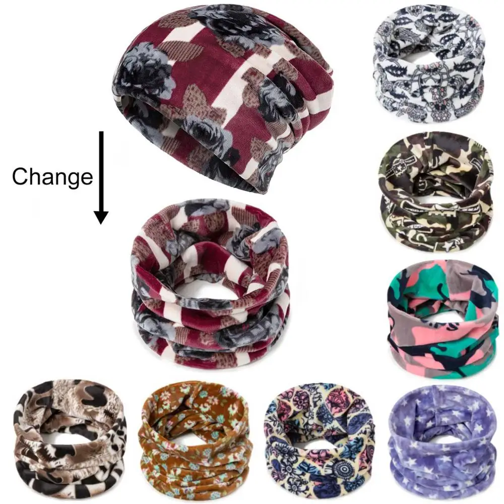 Evrfelan многофункциональные шапки Skullies Beanies женские шапочки для конского хвоста шапки можно переносить на шарфы унисекс многофункциональные gorras
