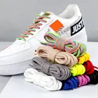 1 пара, круглые шнурки для кроссовок, 14 цветов