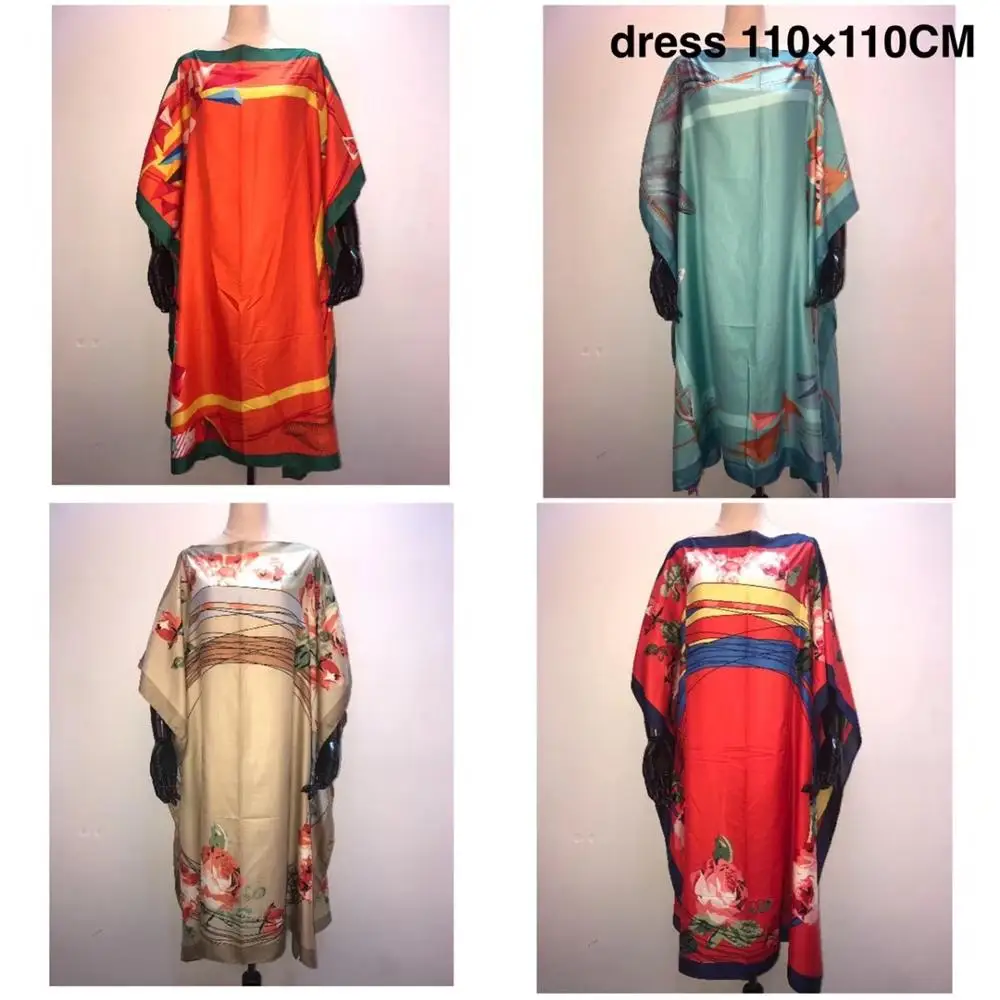 

Unique Printed African women's dresses dresses size 110 cm length ,bust 110 cm malaysia kaftan women dresses