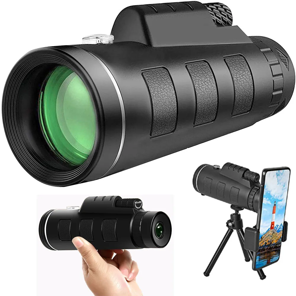 

HD telescope 40x60 zoom optical telescope monolithic telescope suitable for tourist sniper shotgun reconnaissance