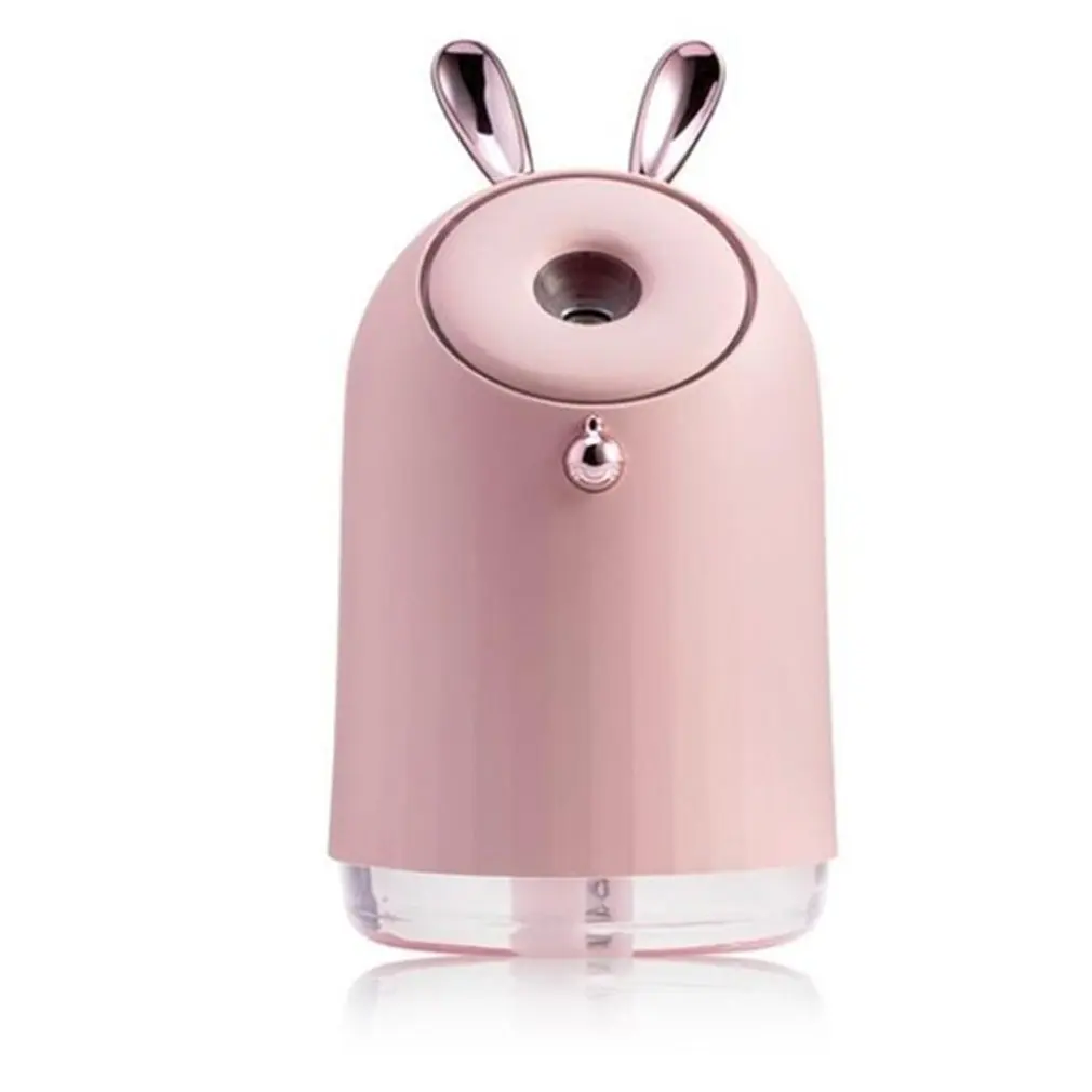 

USB Mini Battery Powered Air Humidifier Aromatherapy Essential Oil Diffuser Cordless Ultrasonic Cold Mist Adorable