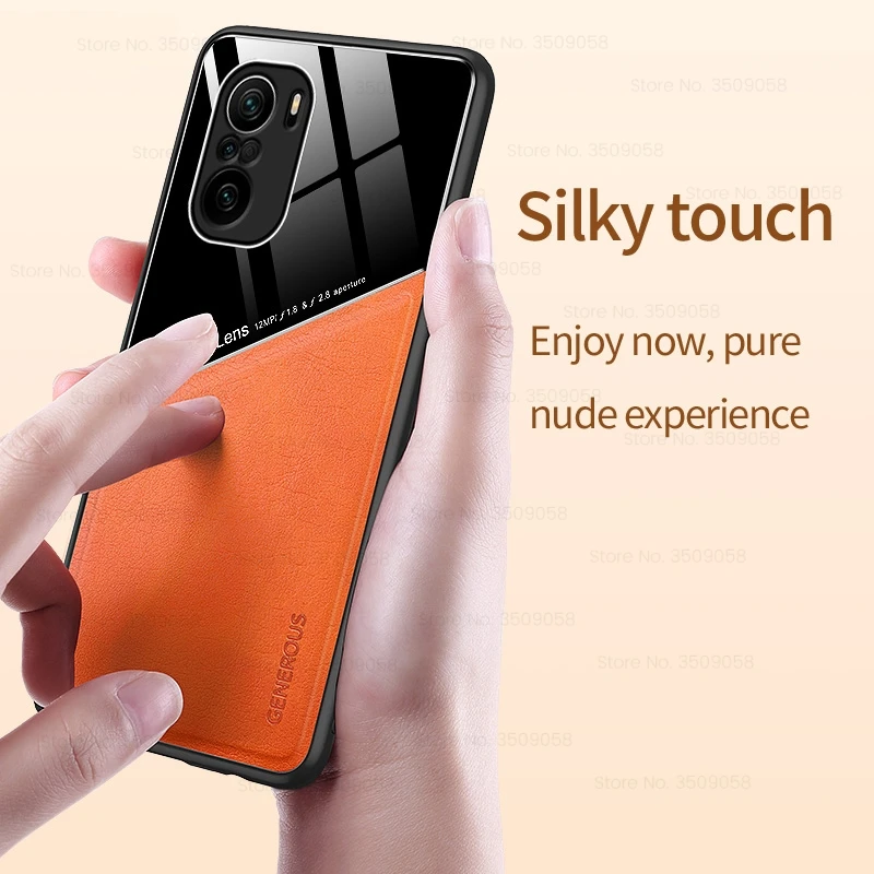 f3poco case leather texure car magnetic holder covers for pocophone little poco f3 f 3 5g pocof3 silicone frame shockproof coque