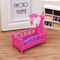 rocking cradle bed doll house toy furniture for loles doll accessories girls toy baby shower gift girls toy