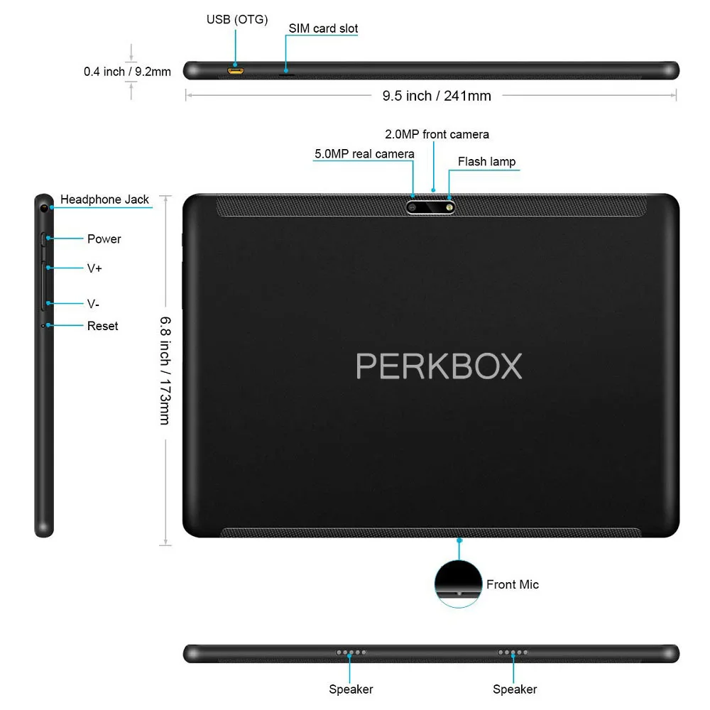 Perkbox Unlock 10-, , 32  , 1280x800 IPS, Android 9, 0 Pie