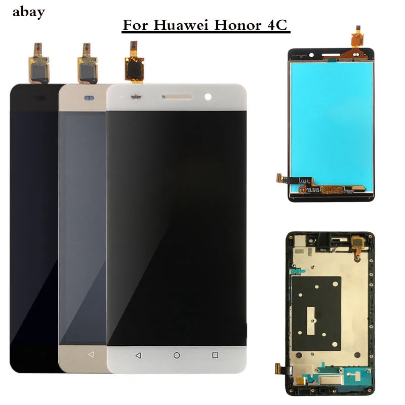 100% протестированный 5 0 дюймовый для Huawei Honor 4C CHM U01 / G Play Mini CHC ЖК дисплей с сенсорным