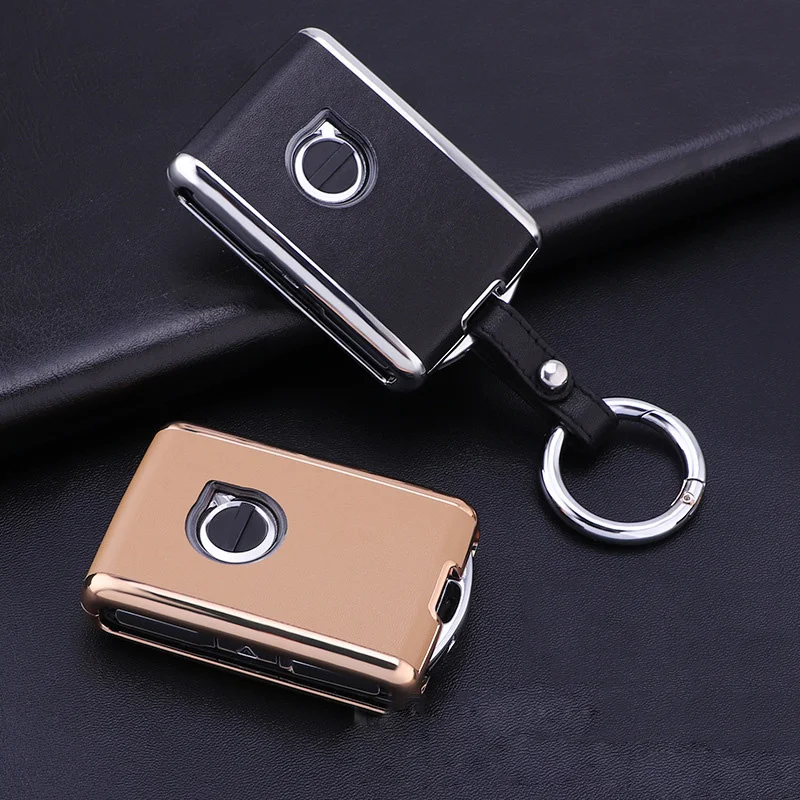 Чехол для ключей автомобиля защитный чехол Volvo XC90 S90 V90 XC60 держатель стайлинга