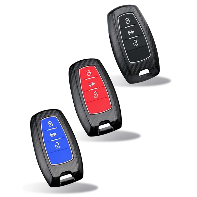 ABS углеродного волокна чехол ключа дистанционного управления автомобилем для Haval