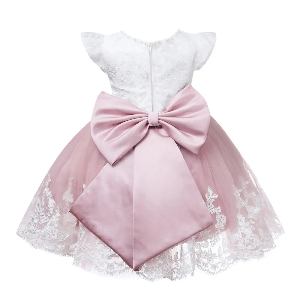 Детское кружевное платье с коротким рукавом на возраст 1 год|Платья| |