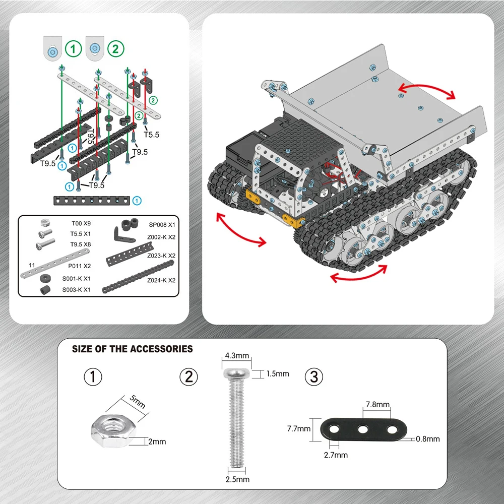 радиоуправляемый гусеничн