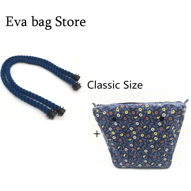 Новая вставка с цветочным принтом внутренний карман на молнии холст плюс ручки