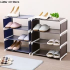 Регулируемая стойка для хранения, стойка для хранения обуви из нетканого материала, шкаф для прихожей, съемная стойка для хранения обуви, сделай сам, легко устанавливается