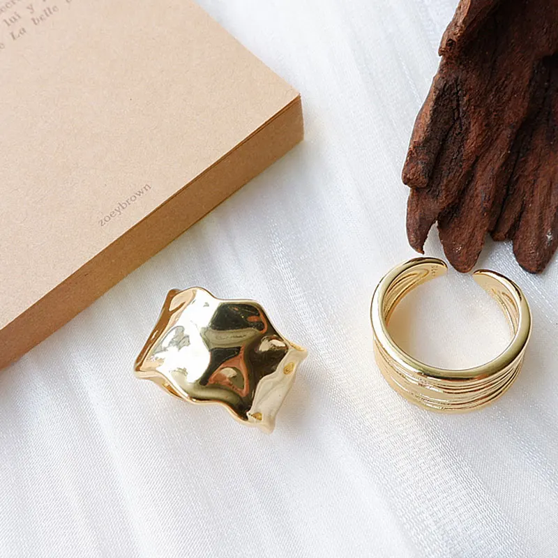 

Adjustable Ring Retro Korea Style Multi-layer Threaded Ring Vintage Ring INS Open Ring Personalized Ring Minimalist
