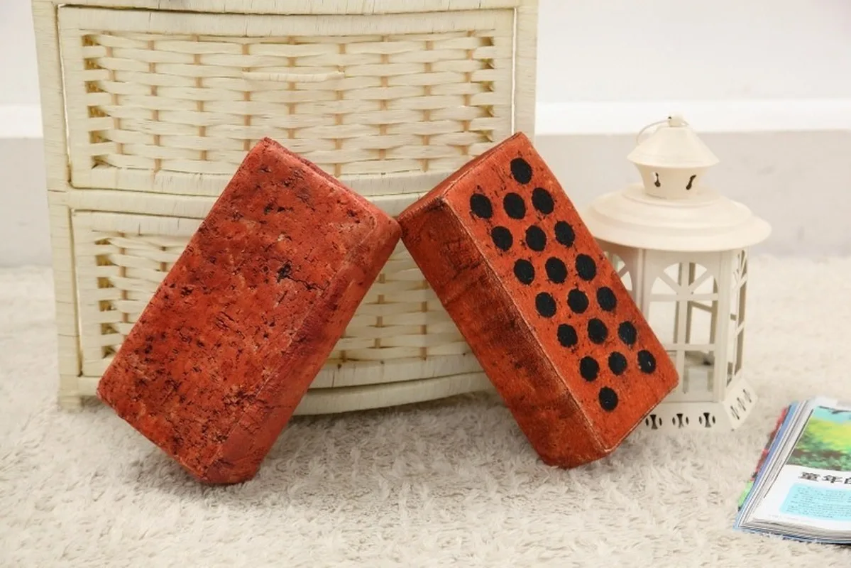 Имитация кирпичной подушки под голову индивидуальная креативная забавная