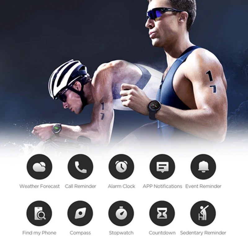 Глобальная версия умных часов Amazfit Stratos 3 GPS 5ATM Bluetooth музыка двойной режим 14 дней
