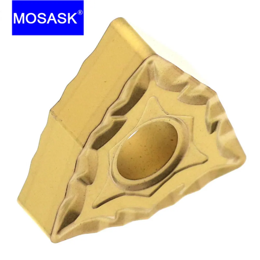 MOSASK WNMG 10 шт. WNMG080408 CQ ZC25 средняя обработка стали вольфрамовых карбидных