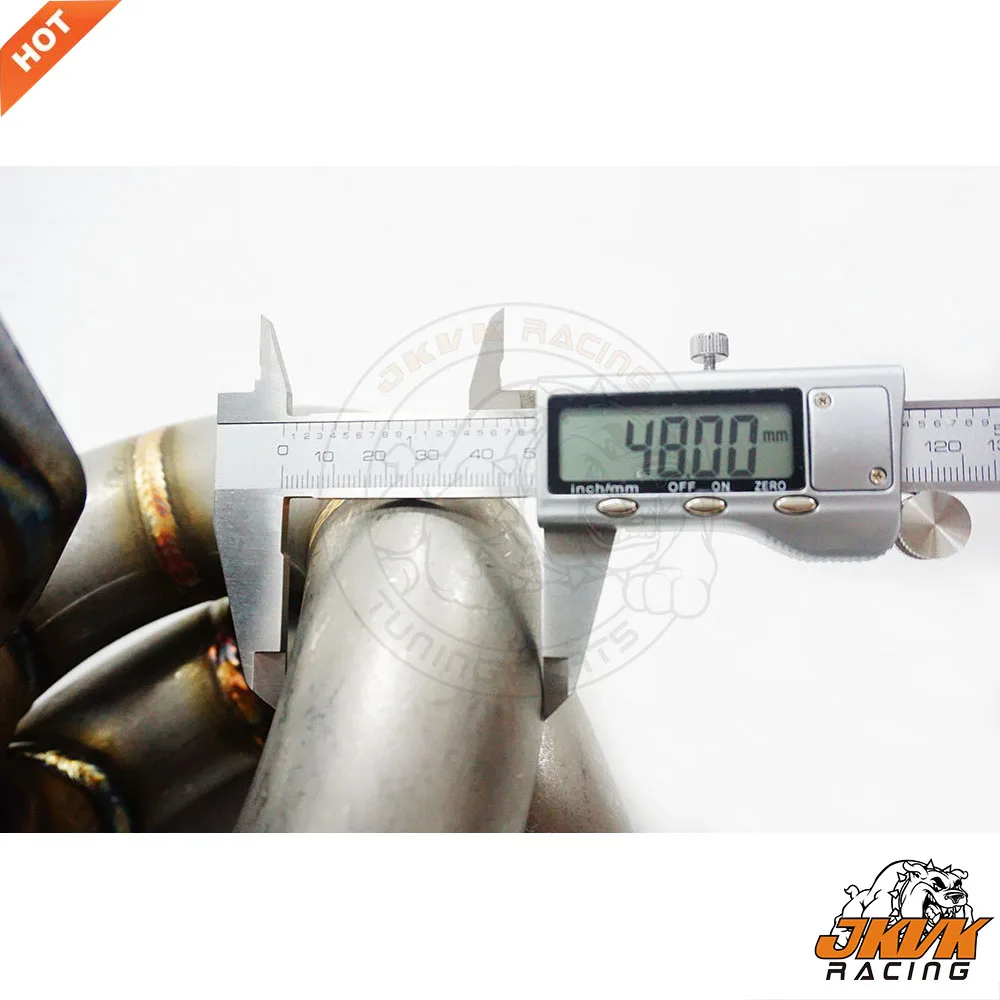 JKVK RACING 3mm Steam Pipe T3 Turbo Manifold For A4 1.8L Go lf G TI FWD Header 99-04 | Автомобили и мотоциклы