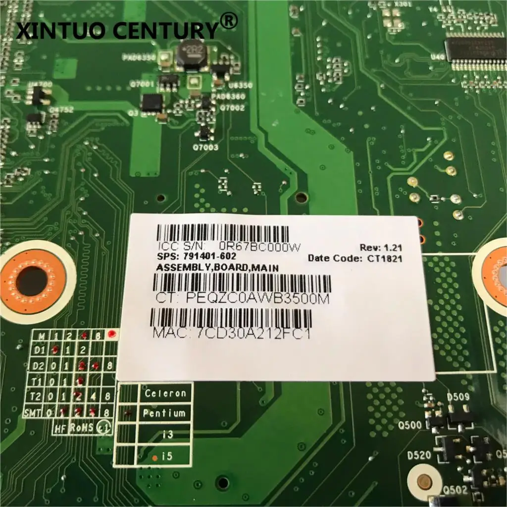 Bestellen Für HP 260 G1 Desktop Mini PC Motherboard 791401-001 791401-504 6050A2693001-MB-A02 Mit SR1EF I5-4210 CPU Getestet Arbeits