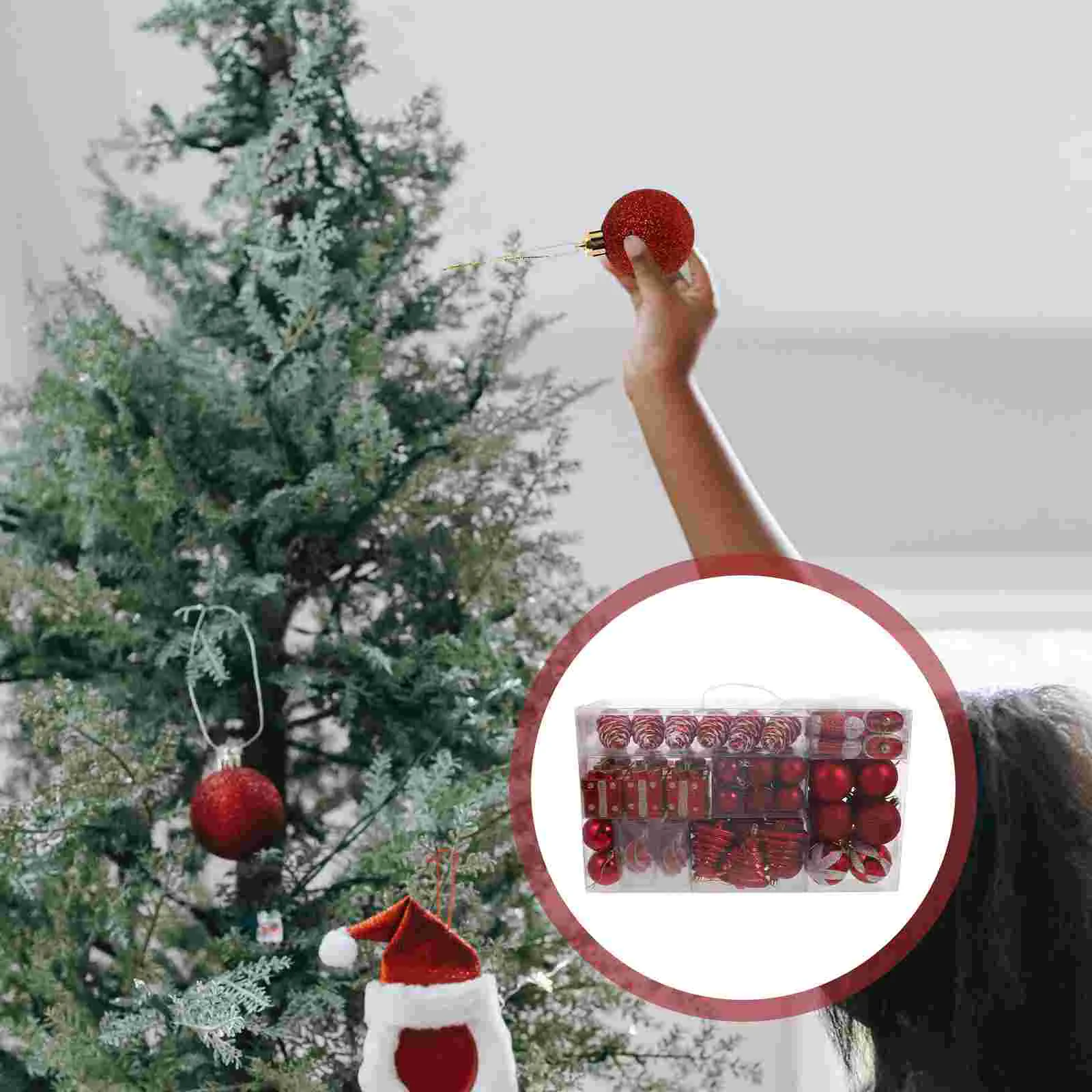 

70 Pcs Christmas Ornaments Accessories Christmas Tree Pendant Accessories