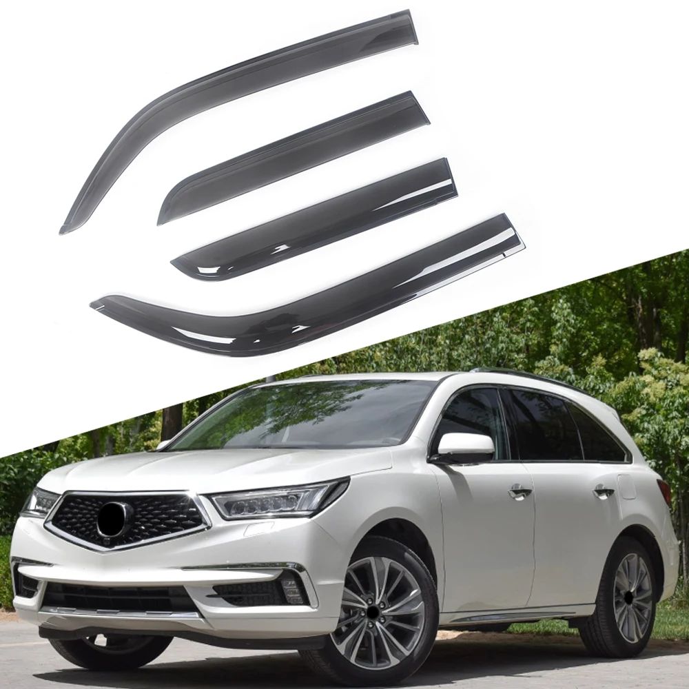 

Козырек для боковых окон автомобиля Acura MDX 2007-2018, защита от солнца, дождя, затенение, защитный чехол, накладка, рамка, стикер, аксессуары