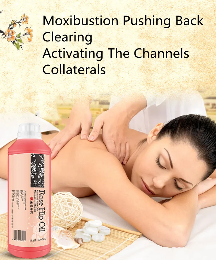 Rose Fruit Oil Whole Body Massage Essential Oil Beauty Care Skin Care 1000ml