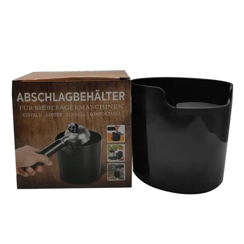 Кофейный порошок контейнер для остатков Черная Глубокая чаша нескользящая